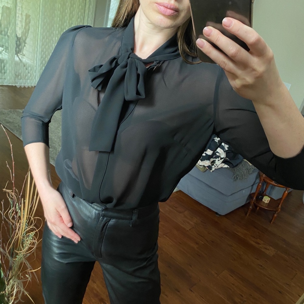 Elisabetta Franchi black blouse new
